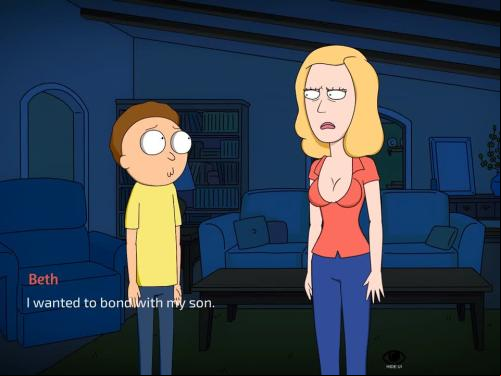 Rick and morty - a method home beth scenes - designed by ferdafs